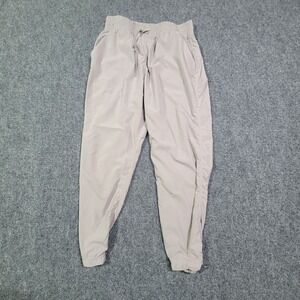 Naviskin Joggers Mens‎ Medium Beige Athletic Pants Elastic Waist Gym Activewear